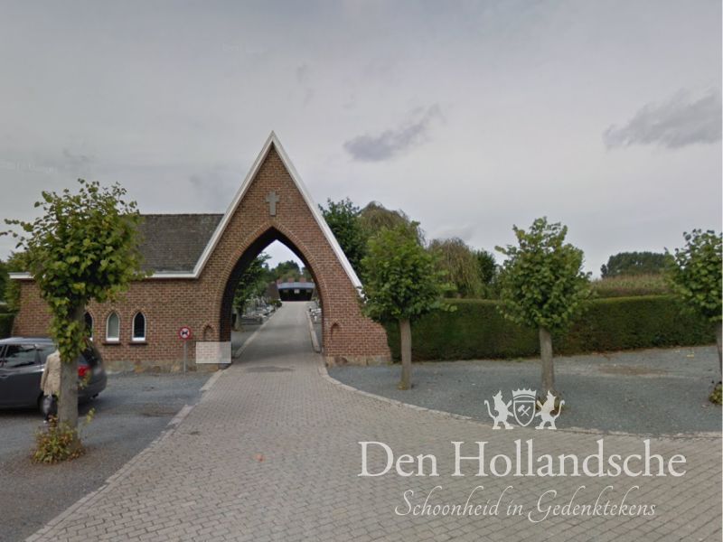 grafsteen Affligem Begraafplaats Essene, Assestraat