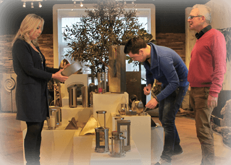 informatie over grafzerken orienteren in onze showroom