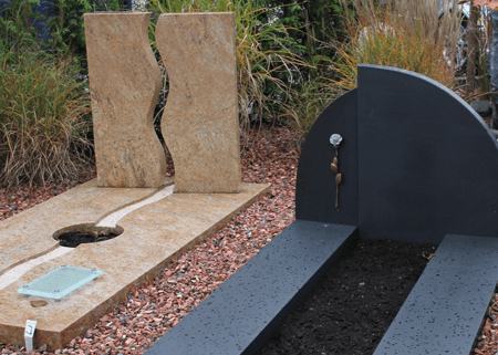 grafsteen uitzoeken uit voorbeelden tuin