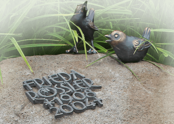 puur natuur collectie keientuin bronzen vogeltjes