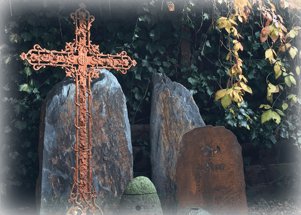 milieuvriendelijke grafmonumenten gietijzeren kruis