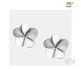 Bloom Stud Earrings Pol and Bru Silver