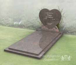 Grafmonument met gesloten dekplaat
