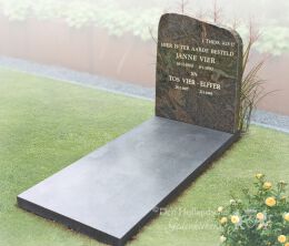 Traditioneel grafmonument