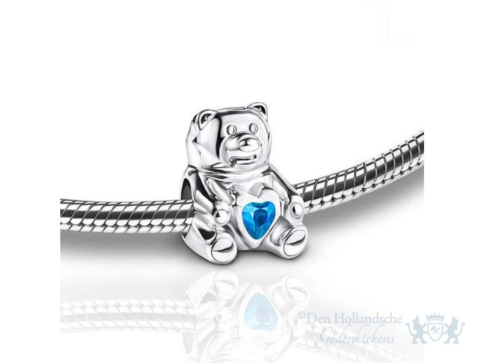 BCB 002 Assieraad bead Cuddle Bear foto 1