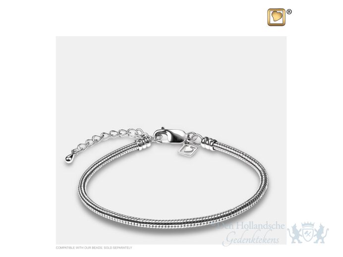Bracelet 23cms 9.5 Inch Accessory Pol Silver foto 1