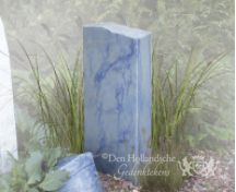 Blauwe grafsteen van Azul Macauba foto 1
