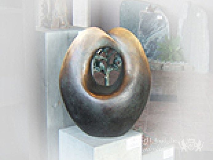Bronzen urn foto 1