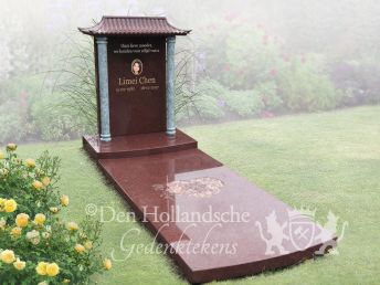 Chinees tempel grafmonument