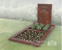 Eenvoudig grafmonument met ruimte voor beplanting foto 2