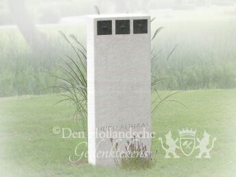 Grafmonument met zuil