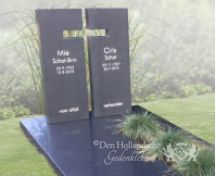 Grafsteen met kruis foto 2