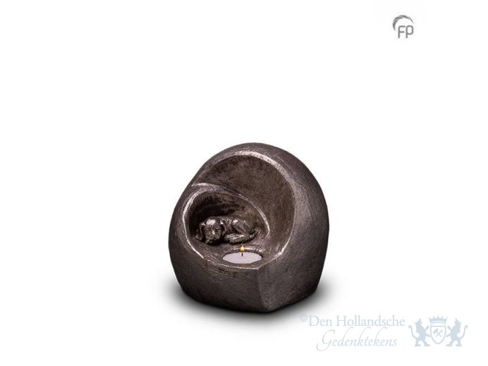 Keramische dierenurn Geert Kunen 0.5L 12916 foto 1