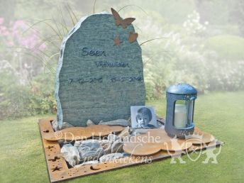 Kindermonument cortenstaal