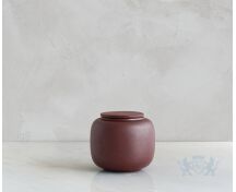  Seres kleine urne — roodbruin engobe foto 1