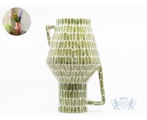Bloom. Urn - middel - Groene streep foto 1