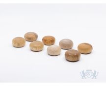 Houten knuffelurn - iep glans foto 1