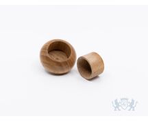 Houten knuffelurn - iep glans foto 1
