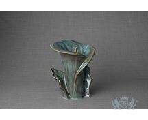 Keramische Calla bloem urn groen foto 1