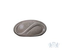 Keramische mini urn "Eternity Beige Grey" foto 1