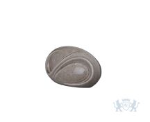 Keramische mini urn "Eternity Beige Grey" foto 1