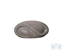 Keramische mini urn "Eternity Beige Grey" foto 1