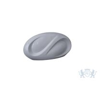 Keramische mini urn "Eternity White" foto 1
