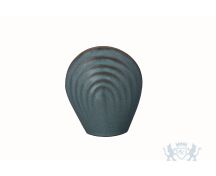 Keramische mini urn "Guardian Oily Green Melange" foto 1