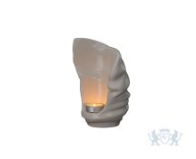 Keramische mini urn "Light Transparent" foto 1