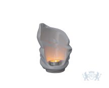 Keramische mini urn "Light white" foto 1