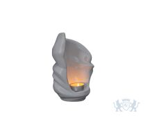 Keramische mini urn "Light white" foto 1