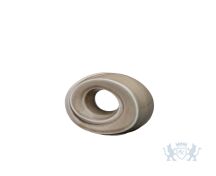 Keramische mini urn "The Passage Beige Grey" foto 1