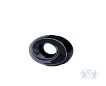 Keramische mini urn "The Passage Black Gloss" foto 1