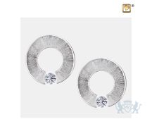Omega Stud Earrings Pol and Bru Silver foto 1