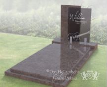 Onderhoudsvrij grafmonument foto 2