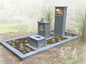 Persoonlijk ontworpen grafmonument