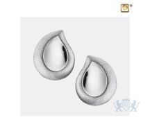 TearDrop Stud Earrings Pol and Bru Silver foto 1