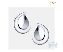 TearDrop Stud Earrings Pol Silver foto 1