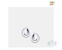 TearDrop Stud Earrings Pol Silver foto 1