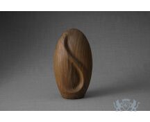 Houten urn eternity - Walnoot foto 1