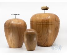 Houten urn klassiek - Glans 1,5L foto 1
