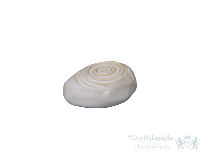 Keramische mini urn &quot;Resonance Beige Melange &quot; foto 1