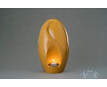 Keramische urn "Eternity Amber Yellow" foto 1