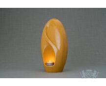 Keramische urn "Eternity Amber Yellow" foto 1