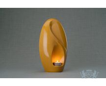 Keramische urn "Eternity Amber Yellow" foto 1