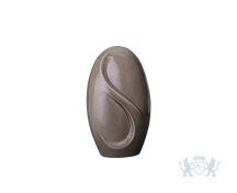 Keramische urn "Eternity Beige Grey" foto 1