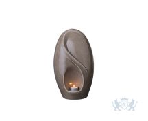 Keramische urn "Eternity Beige Grey" foto 1