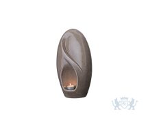 Keramische urn "Eternity Beige Grey" foto 1
