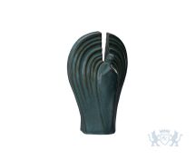 Keramische urn "Guardian Olive Green" foto 1