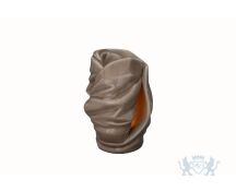 Keramische urn "Light Beige Grey" foto 1